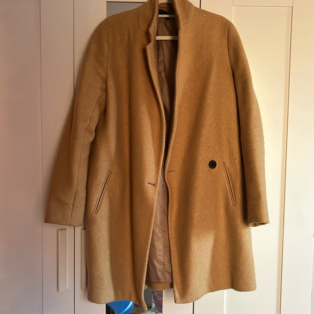 Zara size small camel coat